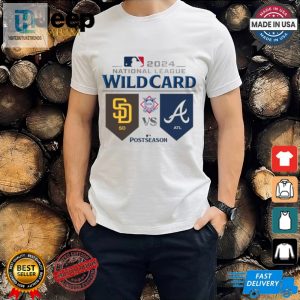 San Diego Padres Vs Atlanta Braves 2024 Nl Wild Card Game T Shirt hotcouturetrends 1 3