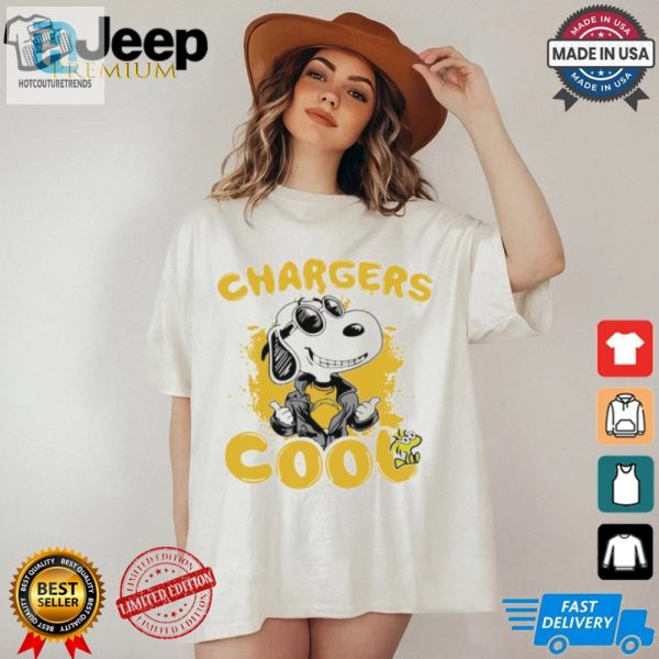 Official Los Angeles Chargers Nfl Team Snoopy Joe Cool T Shirt hotcouturetrends 1 1