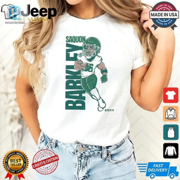 Superhero Star Philadelphia Eagles Saquon Barkley T Shirt hotcouturetrends 1