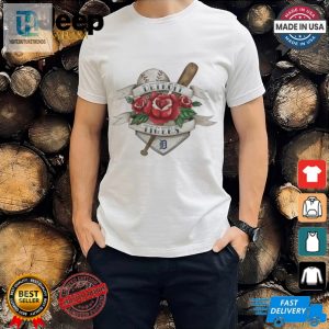 Detroit Tigers Tattoo Rose 2024 Shirt hotcouturetrends 1 3