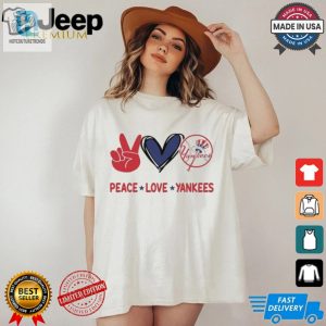 Official Peace Love New York Yankees Mlb 2024 Shirt hotcouturetrends 1 1