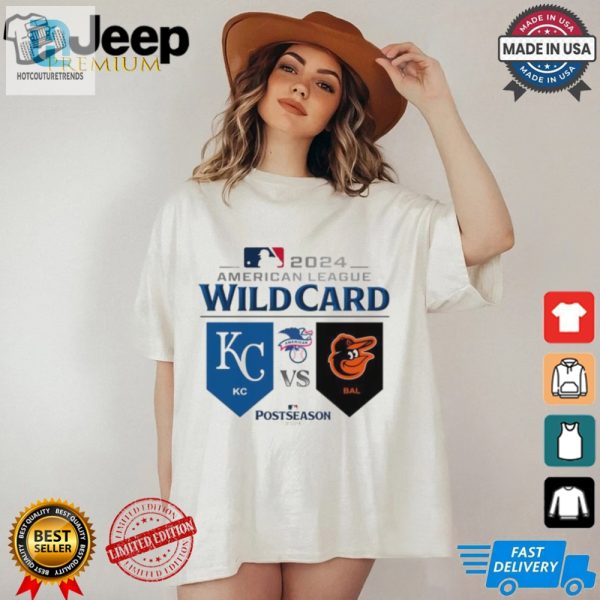 Kansas City Royals Vs Baltimore Orioles 2024 Al Wild Card Game T Shirt hotcouturetrends 1 1