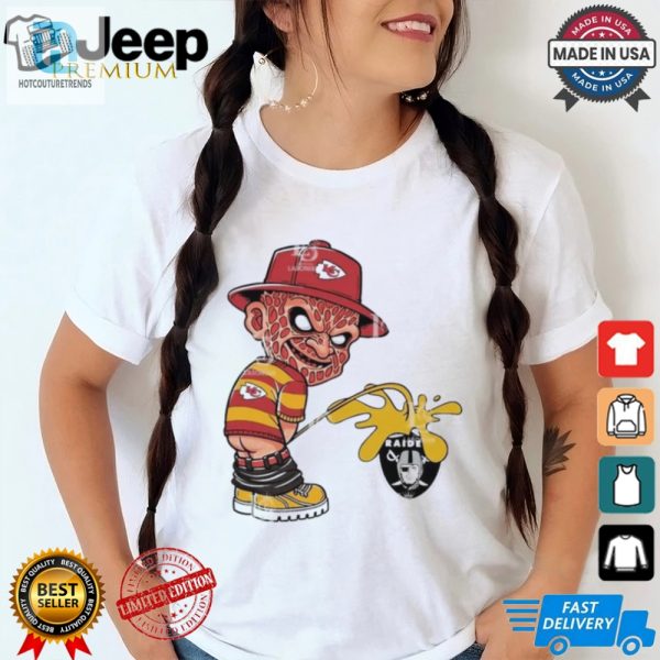 Freddy Krueger Kansas City Chiefs Piss On Las Vegas Raiders Halloween 2024 Nfl Shirt hotcouturetrends 1 2