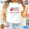 Official Peace Love Cleveland Indians Mlb 2024 Shirt hotcouturetrends 1