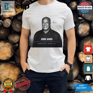 Official Rest In Peace The Pioneering Actor John Amos December 1939 August 2024 Poster T Shirt hotcouturetrends 1 3