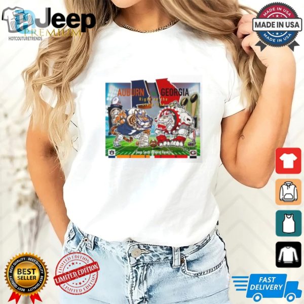 Georgia Football Vs Auburn Tigers Deep Souths Oldest Rivalry Auburn Gameday 2024 Shirt hotcouturetrends 1