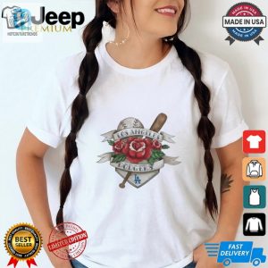 Los Angeles Dodgers Tattoo Rose 2024 Shirt hotcouturetrends 1 2