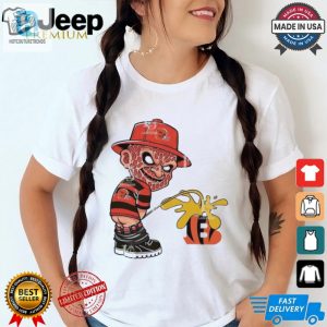 Freddy Krueger Cleveland Browns Piss On Cincinnati Bengals Halloween 2024 Nfl Shirt hotcouturetrends 1 2