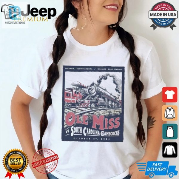 Ole Miss Rebels Vs South Carolina Gamecocks October 5Th 2024 Shirt hotcouturetrends 1 2