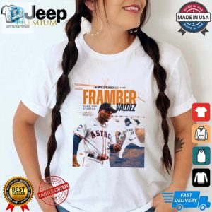 Mlb 2024 American League Wild Card Houston Astros Framber Valdez Game One Starter Signature T Shirt hotcouturetrends 1 2