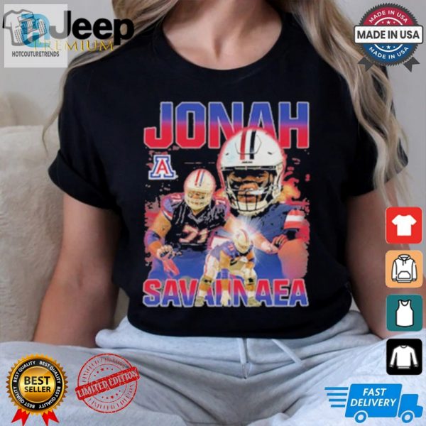 Jonah Savaiinaea Arizona Wildcats Football T Shirt hotcouturetrends 1 4