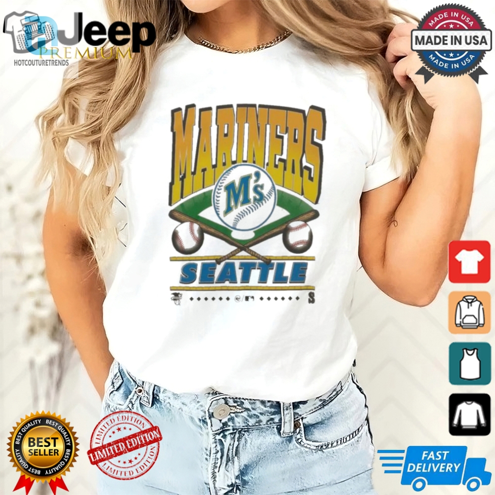 Official Seattle Mariners Play Ball T Shirt 