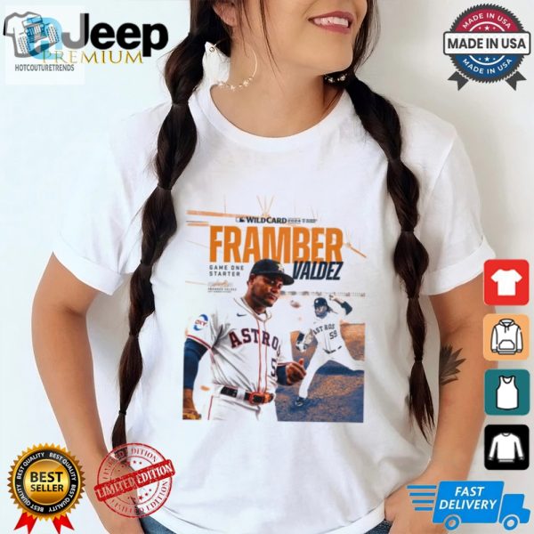 Mlb 2024 American League Wild Card Houston Astros Framber Valdez Game One Starter Signature T Shirt hotcouturetrends 1 6