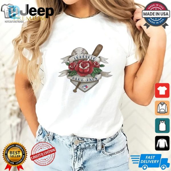 Toronto Blue Jays Tattoo Rose 2024 Shirt hotcouturetrends 1