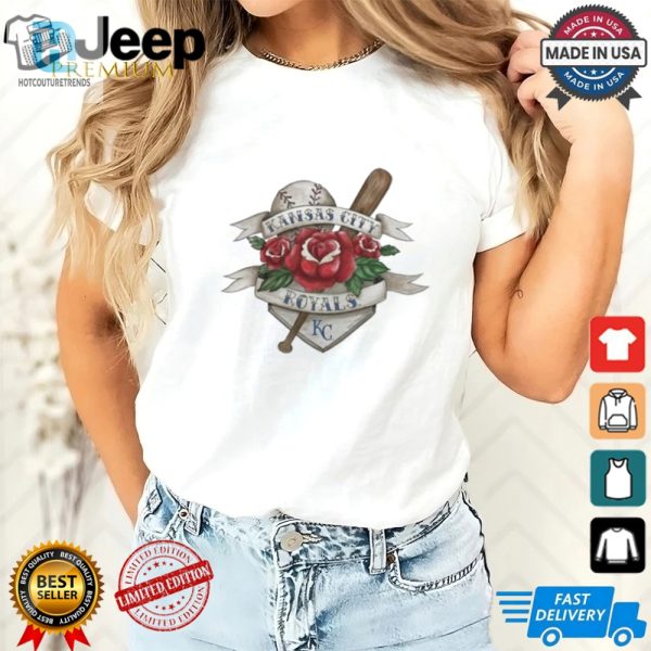 Kansas City Royals Tattoo Rose 2024 Shirt hotcouturetrends 1