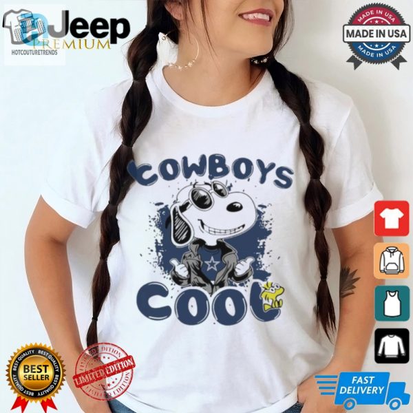 Dallas Cowboys Nfl Team Snoopy Joe Cool T Shirt hotcouturetrends 1 2