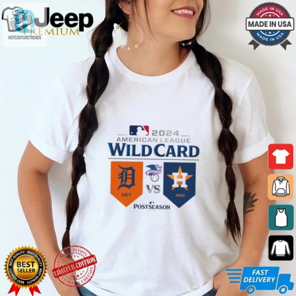 Detroit Tigers Vs Houston Astros 2024 Al Wild Card Game T Shirt hotcouturetrends 1 2