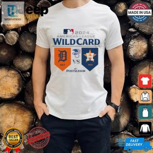 Detroit Tigers Vs Houston Astros 2024 Al Wild Card Game T Shirt hotcouturetrends 1 3