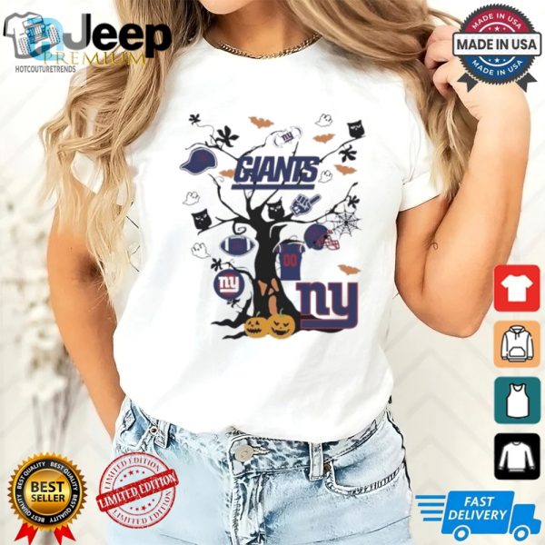 Tree Halloween New York Giants Nfl Team 2024 Shirt hotcouturetrends 1