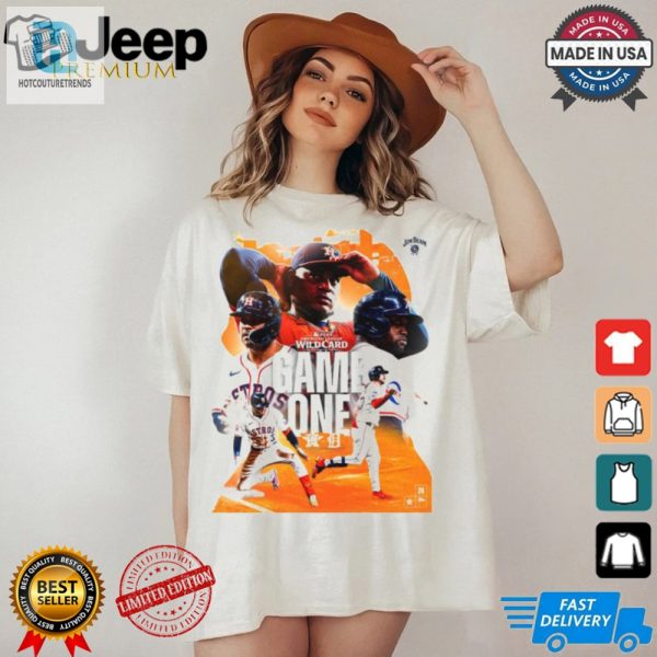 Mlb 2024 American League Wild Card Astros At Tigers Game One Poster T Shirt hotcouturetrends 1 1