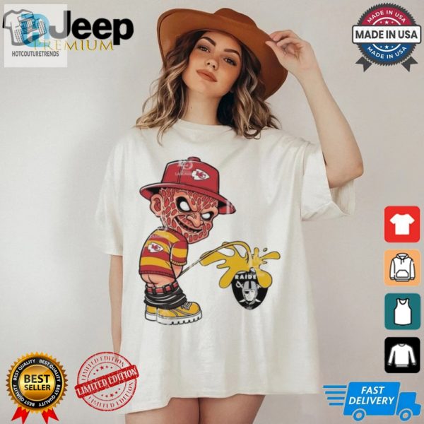 Freddy Krueger Kansas City Chiefs Piss On Las Vegas Raiders Halloween 2024 Nfl Shirt hotcouturetrends 1 5