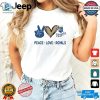 Official Peace Love Kansas City Royals Mlb 2024 Shirt hotcouturetrends 1