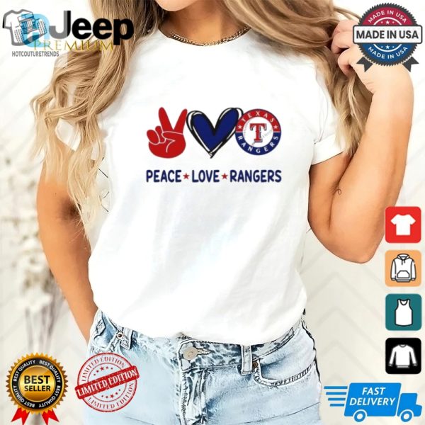 Official Peace Love Texas Rangers Mlb 2024 Shirt hotcouturetrends 1