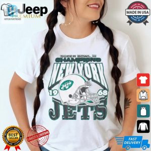 New York Jets Super Bowl Relaxed Graphic T Shirt hotcouturetrends 1 2