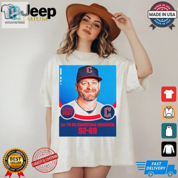 Poster Stephen Vogt 1St Yr As Guardians Manager 92 69 T Shirt hotcouturetrends 1 1