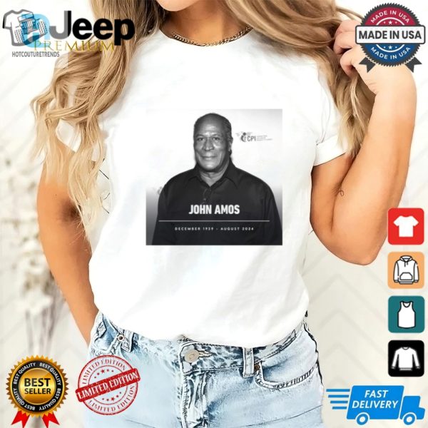 Rest In Peace The Pioneering Actor John Amos December 1939 August 2024 T Shirt hotcouturetrends 1