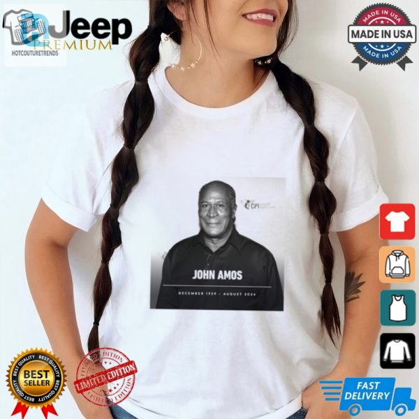 Rest In Peace The Pioneering Actor John Amos December 1939 August 2024 T Shirt hotcouturetrends 1 2