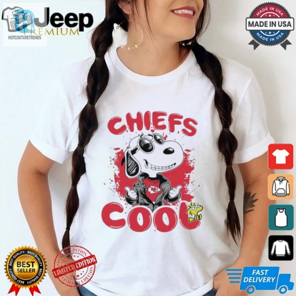 Kansas City Chiefs Nfl Team Snoopy Joe Cool T Shirt hotcouturetrends 1 2