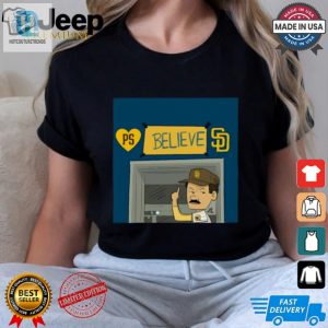 Lets Go Padres New Profile Pic Ps Believe San Diego Padres Poster T Shirt hotcouturetrends 1 3