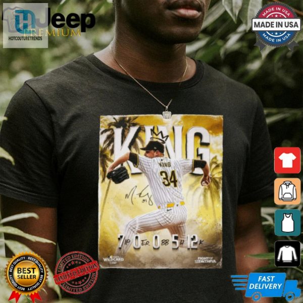 Michael King San Diego Padres Mlb 700512 Signature Poster T Shirt hotcouturetrends 1