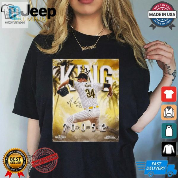 Michael King San Diego Padres Mlb 700512 Signature Poster T Shirt hotcouturetrends 1 1