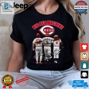 Cincinnati Reds Big Red Machine Peter Rose Johnny Bench Joe Morgan T Shirt hotcouturetrends 1 3