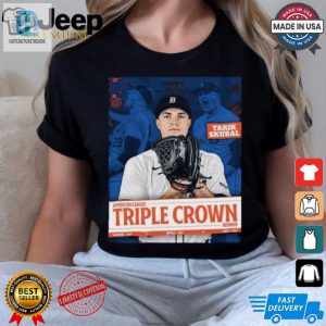 Tarik Skubal American League Triple Crown Winner Shirt hotcouturetrends 1 3