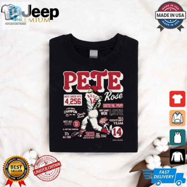 Pete Rose Career Stats Shirt hotcouturetrends 1 2