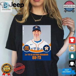 Joe Espada 1St Yr As Astros Manager 88 73 Poster T Shirt hotcouturetrends 1 1