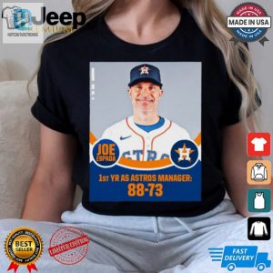 Joe Espada 1St Yr As Astros Manager 88 73 Poster T Shirt hotcouturetrends 1 3