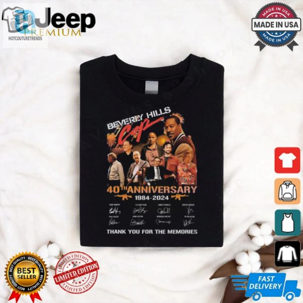 Beverly Hills 40Th Anniversary 1984 2024 Thank You For The Memories Signatures Shirt hotcouturetrends 1 2