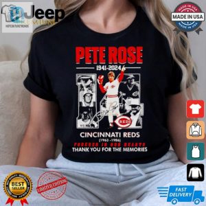 Pete Rose 1941 2024 Cincinnati Reds Forever In Our Hearts Shirt hotcouturetrends 1 3