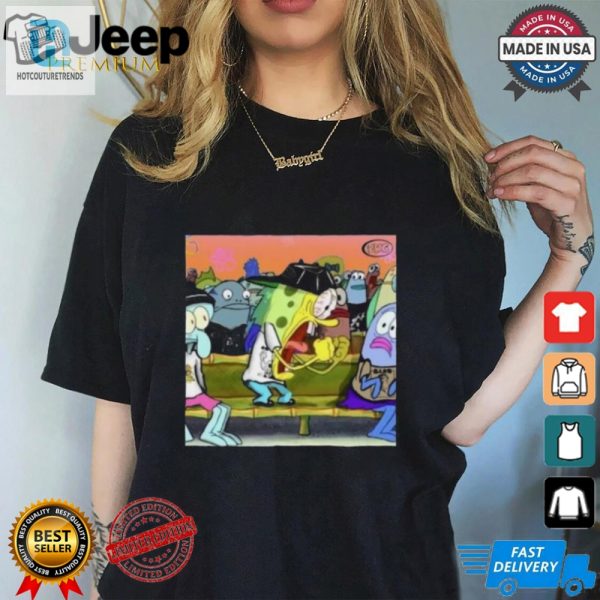 Zaynah Bear Wearing Pwc Spongebob Shirt hotcouturetrends 1 1