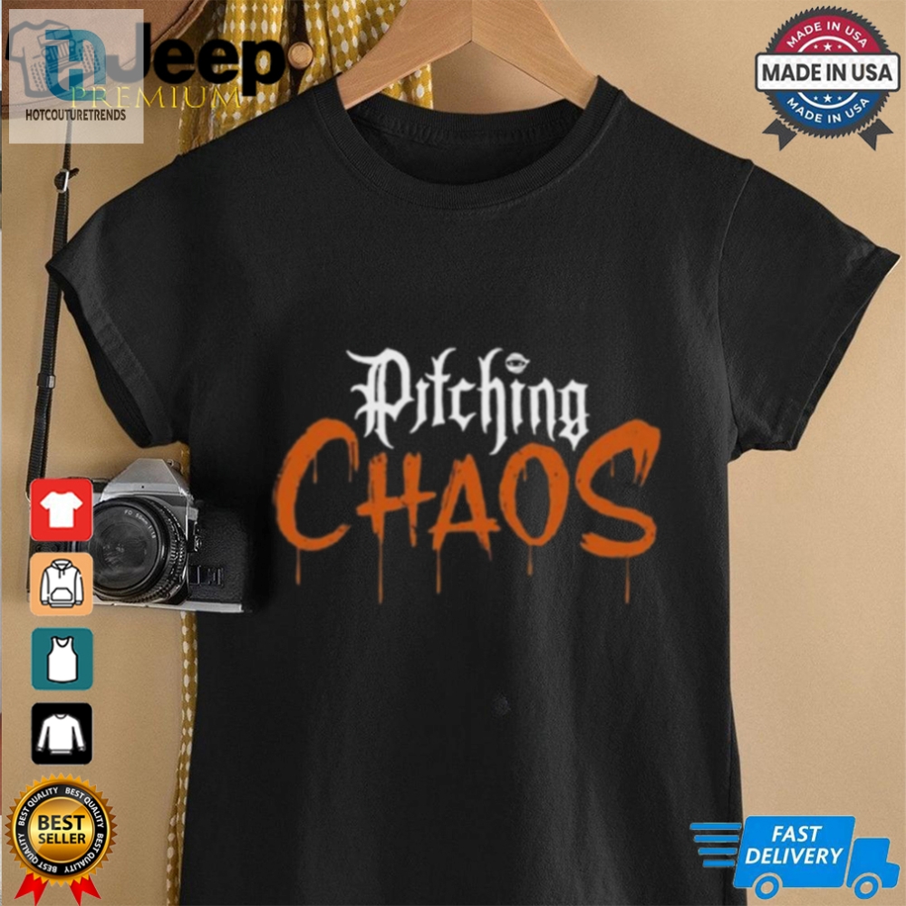 Pitching Chaos T Shirt 