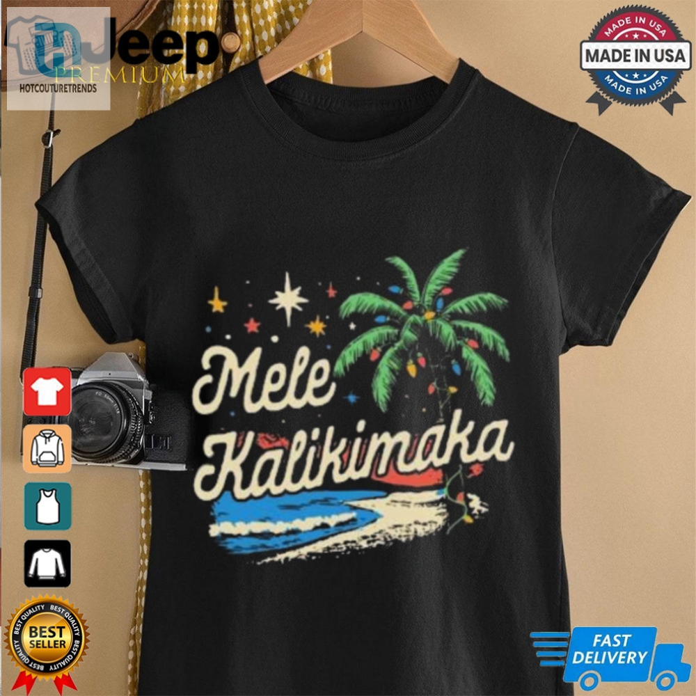 Mele Kalikimaka Christmas T Shirt 