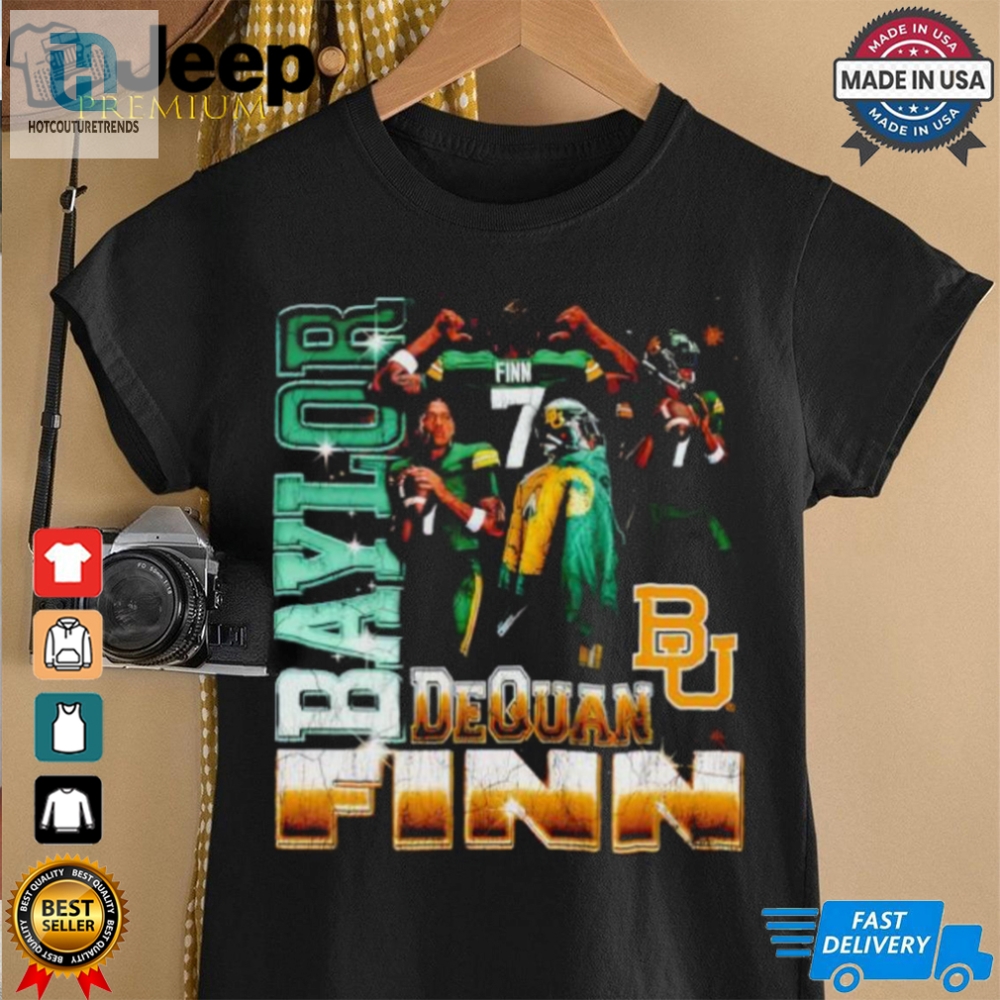 Dequan Finn 7 Baylor Bears University Shirt 