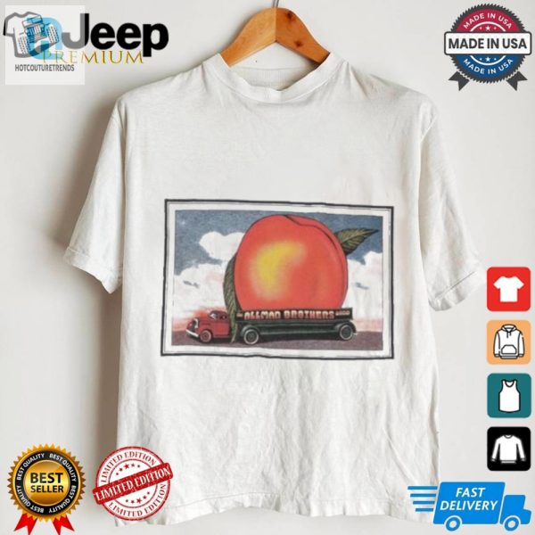 The Allman Brothers Mushroom Eat A Peach For Peace Album Art T Shirts hotcouturetrends 1