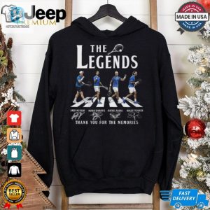 Rafael Nadal Andy Murry Roger Federer Novak Djokovic The Legends Of Tennis T Shirt hotcouturetrends 1 3