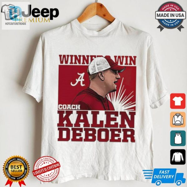 Kalen Deboer Alabama Winner Win T Shirt hotcouturetrends 1