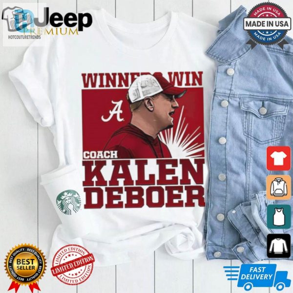 Kalen Deboer Alabama Winner Win T Shirt hotcouturetrends 1 2